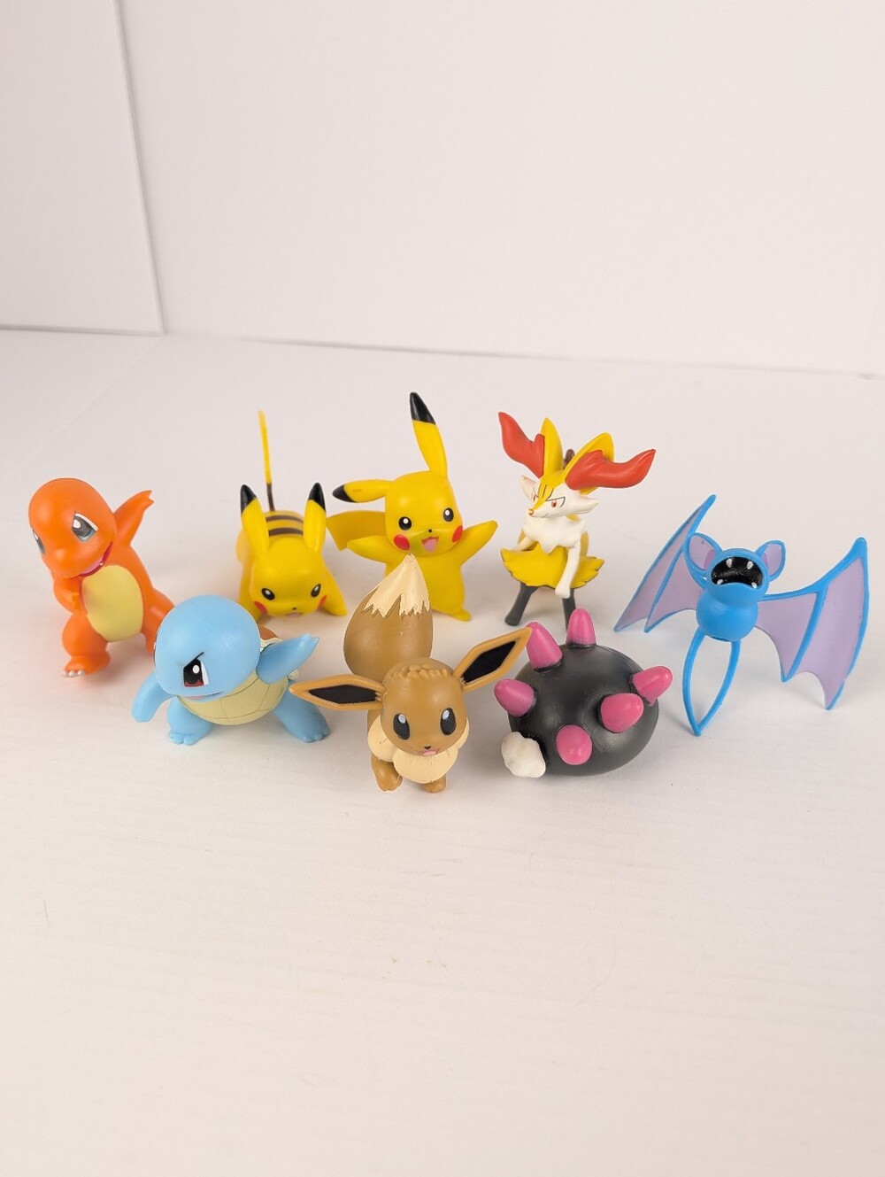 Pokemon Set Of 8 Battle Action Figures Appx. 1.5" Each Read Description